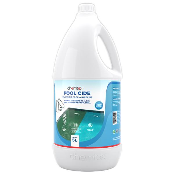 Chemtex Pool Cide Pool Water Algaecide Removes Green, Black