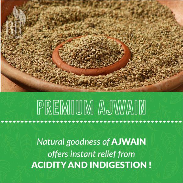 RR AGRO FOODS 100 Natural Ajwain Seed Carom Seed Ajowan Seed for