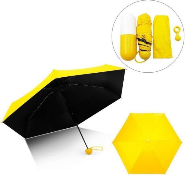 Benison India Yellow Capsule Umbrella JioMart