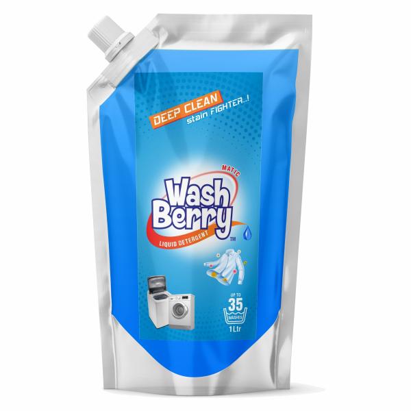 Washberry Top Load Front Load And Bucket Wash Liquid Detergent For All