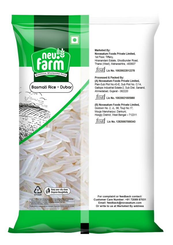 neu.farm Basmati Rice Dubar 1Kg JioMart