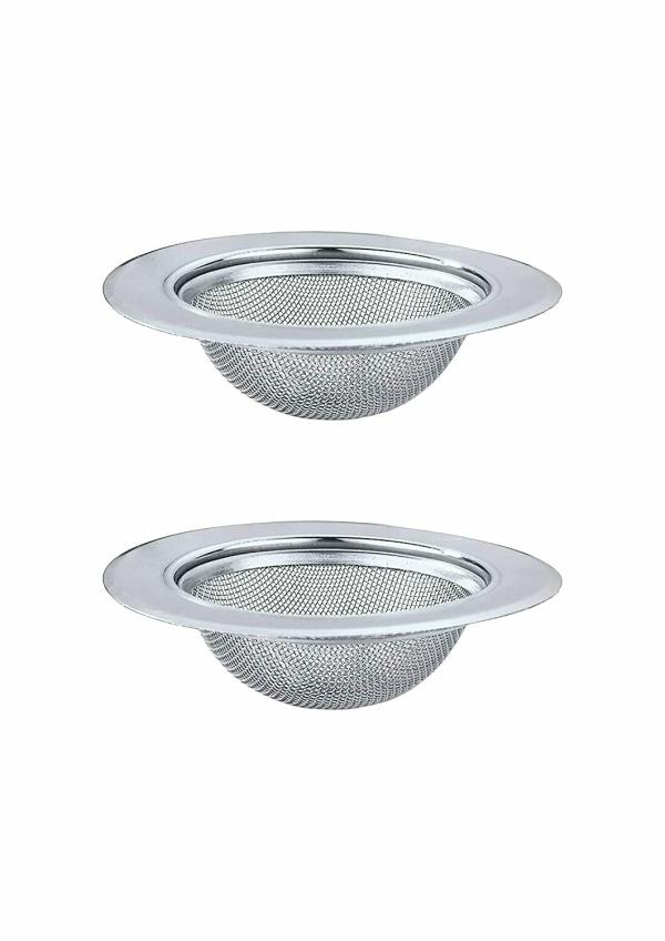 Tiara Sinko 9cm (Set of 2)Stainless Steel Kitchen Sink Strainer JioMart