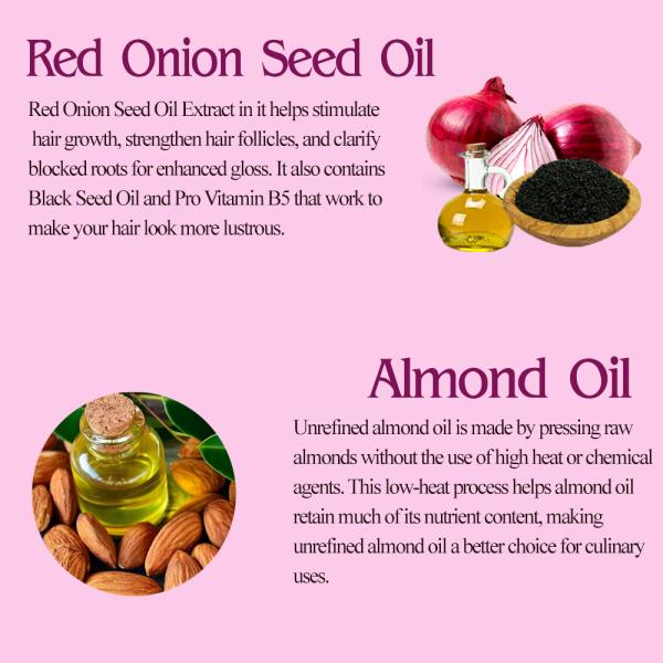 SBS Herbal Onion Hair Regrowth Combo - Onion Shampoo (100 ml) + Onion Oil  (100 ml) - JioMart