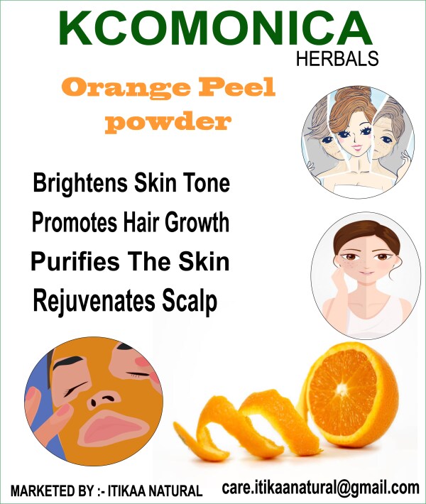 KCOMONICA Organic Orange Peel Powder (200Gram) For Hair & Skin Care. -  JioMart