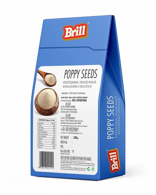 Brill Poppy Seeds (KhushKhush) 250g JioMart