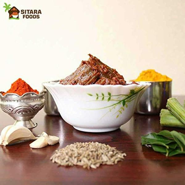 SITARA FOODS Munakkaya Pickle Andhra Style 1000 g JioMart