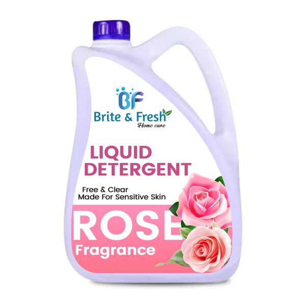 BRITE&FRESH Home Care 5 lt Liquid Detergent Suitable For Top&Front Load