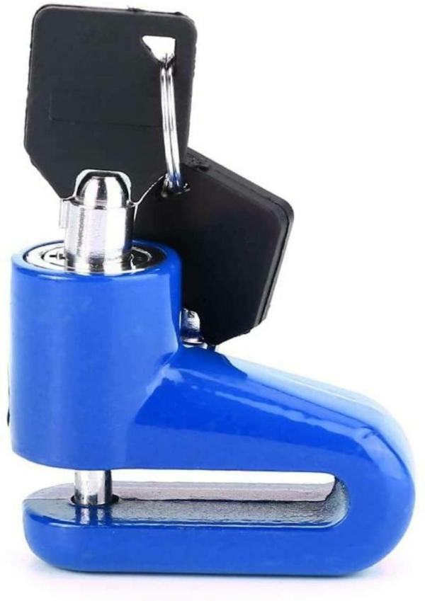 Samite Silver Steel Anti Theft Security Disk Brake Lock For Bike Cycle