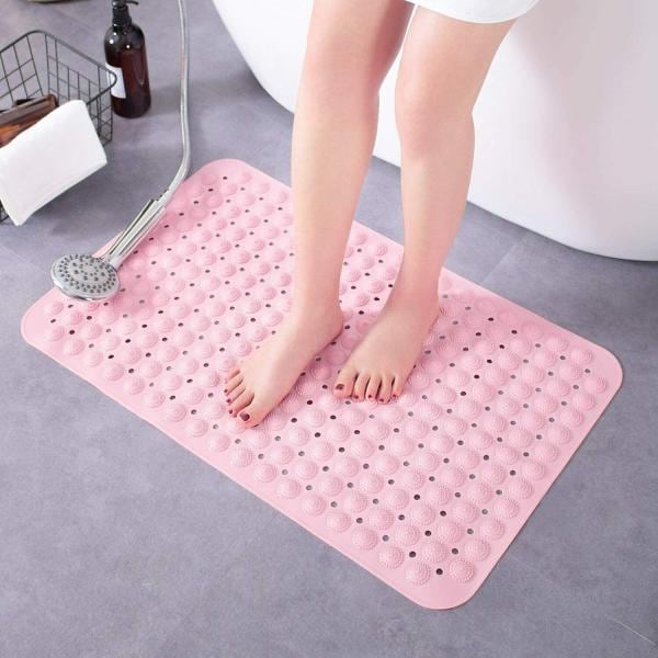 VDNSI Silicon Extra NonSlips Soft Rubber Bath Mat for Bathtub and Shower Anti Slip Bacterial