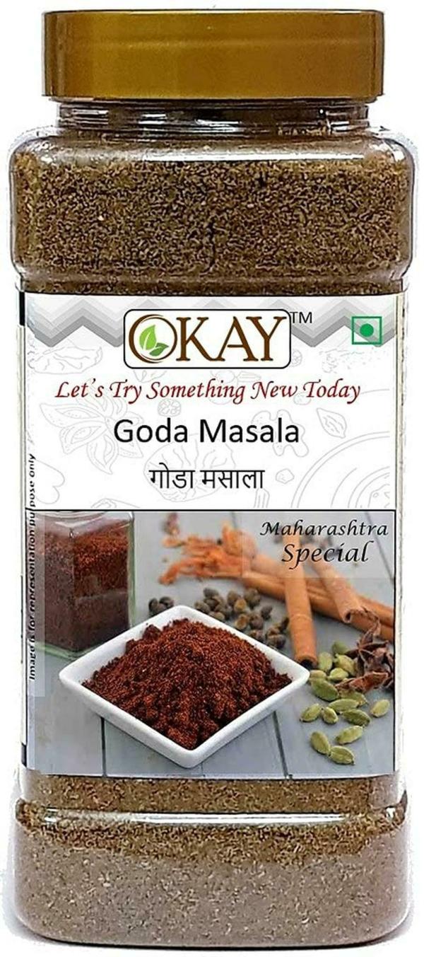 OKAY Goda Masala Maharashtrian Fennel Mint Garam for Daily Cooking 800