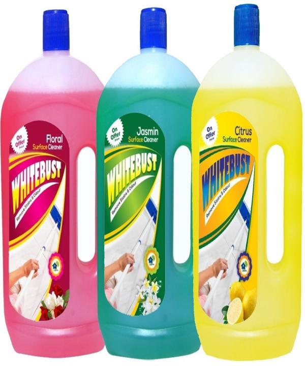 Whitebust Floor cleaner Floral,Jasmin,Citrus (3 x 1000 ml) JioMart