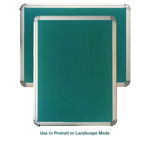 ALKOSIGN Astra Textured Fabric (1.5ft x 2ft) Notice Board/Pin Board/Pin