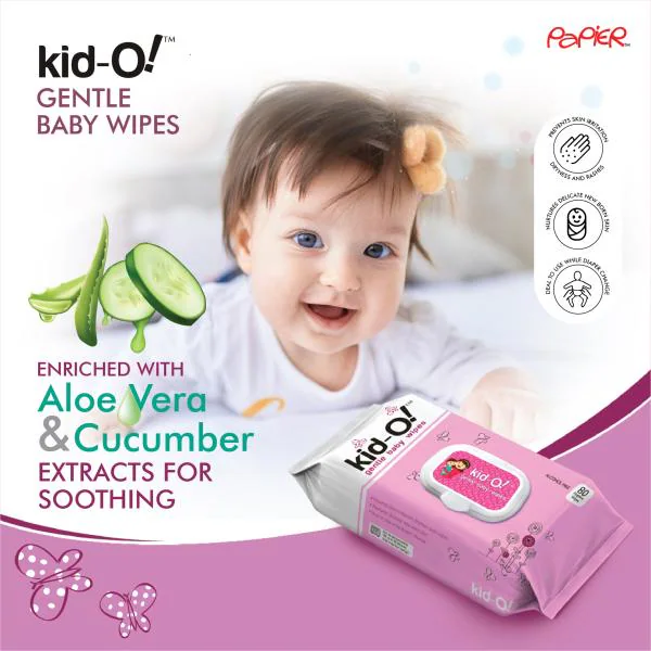 Kid O gentle baby wipes JioMart