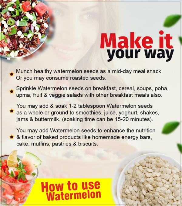 NutroVally Raw Watermelon Seeds for eating, High in Protein, Magnesium