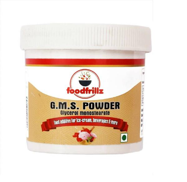 Foodfrillz CMC Powder 40 g, GMS Powder 40 g And Bakefrillz Vanilla