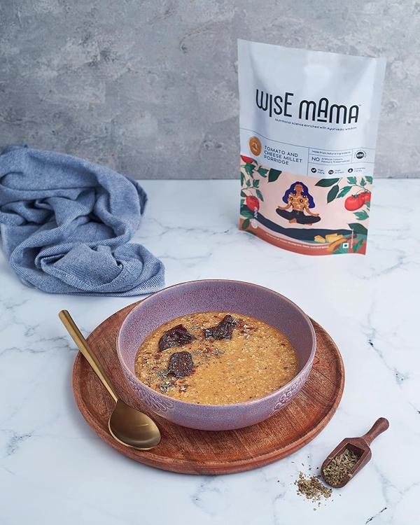 Wise Mama Tomato And Cheese Millets, Breakfast Cereals, High Fibre