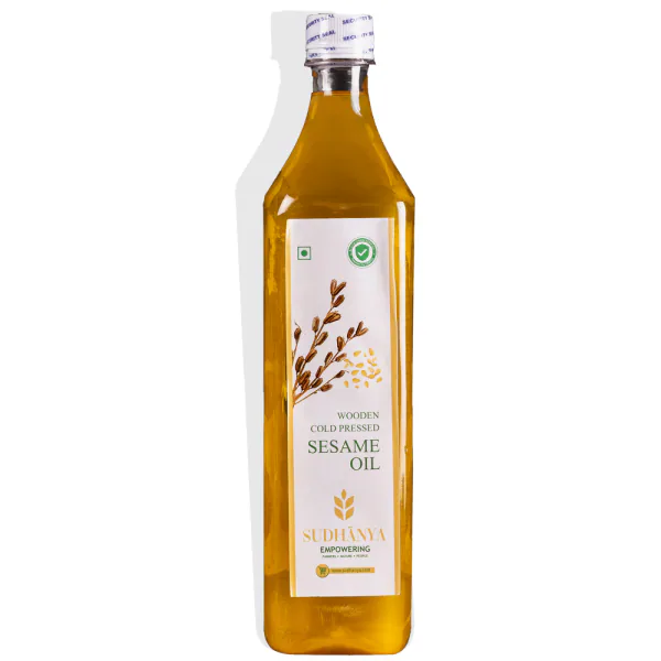 Sudhanya Cold Pressed Sesame Oil 1L JioMart