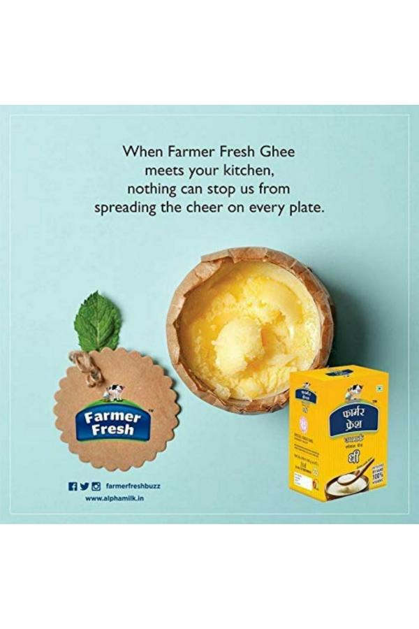 Farmer Fresh Pure and Premium Tetra Pack Ghee 2L JioMart