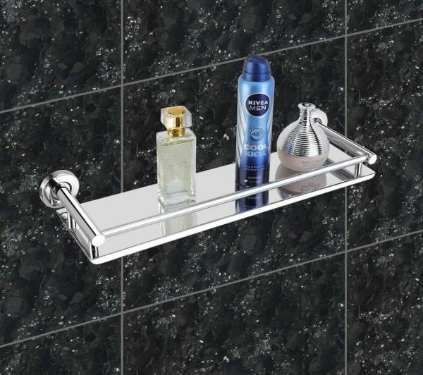 Devashree Stainless Steel 1 Tier Bathroom Shelf / Kitchen Shelf