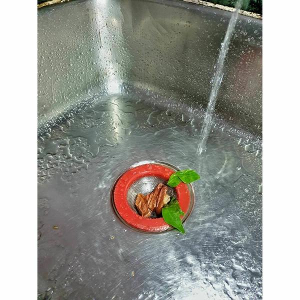 Mtr Red Sink Jali Stainless Steel Kitchen Drain Basket JioMart