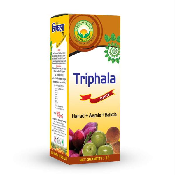 Basic Ayurveda Triphala Ras 1000 ml ,Pack of 6 JioMart