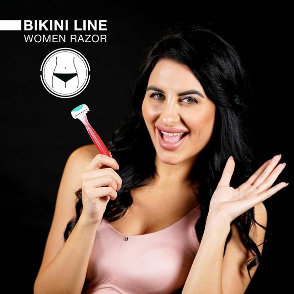 Kai Women Hair Removal Razor Beauty Box Kit, Body Razor, Face Razor