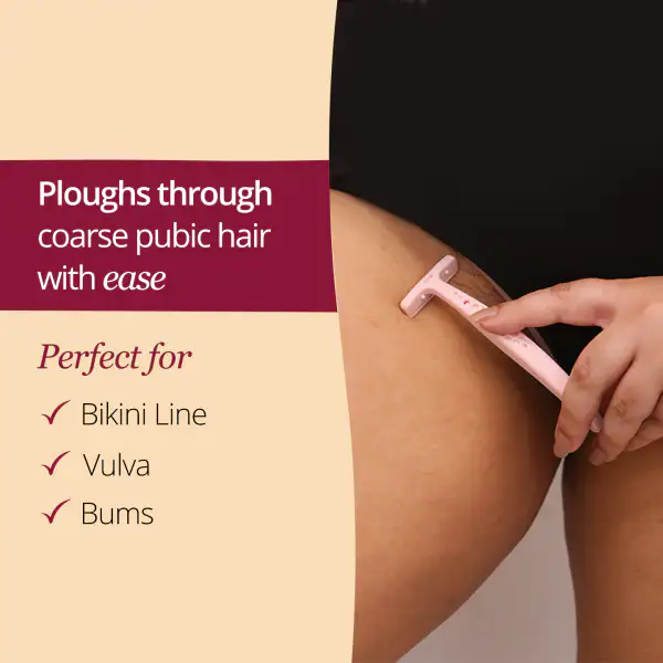 Carmesi Bikini Razor for Women | For Irritation-Free Shaving of Bikini Line  | Pack of 1 - JioMart