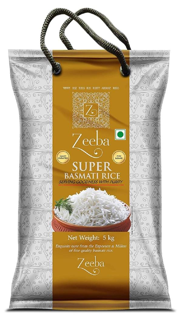 Zeeba Super Basmati Rice 5kg JioMart