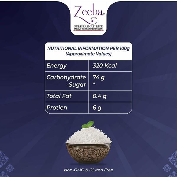 Zeeba Super Basmati Rice 5kg JioMart