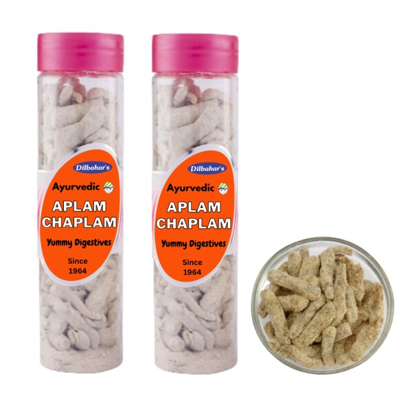 Dilbahars Yummy Digestive Aplam Chaplam 165gm Pack of 2 JioMart