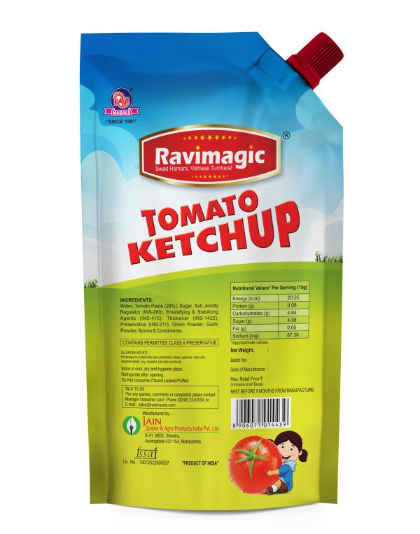 Ravimagic Tomato Ketchup 500g JioMart