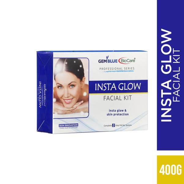 Gemblue Biocare Insta Glow Facial Kit Facial Kit, 400gm - JioMart