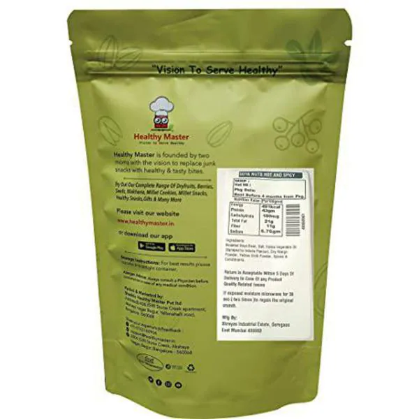 Healthy Roasted Soya Nut Spicy 200 G JioMart