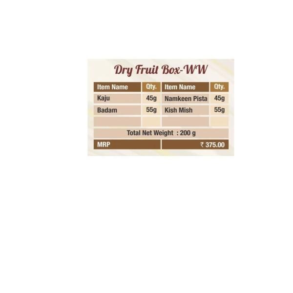 Haldiram's Nagpur Fancy Dry Fruits Gift Box (WW) With Premium Rakhi