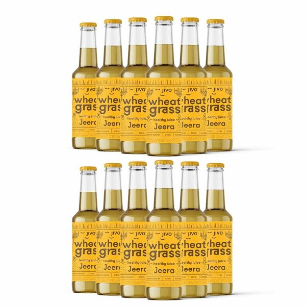 JIVO Healthy Wheatgrass Body Detoxifying & Immunity Booster Juice