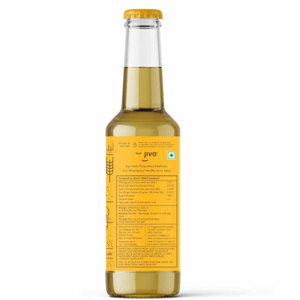 JIVO Healthy Wheatgrass Body Detoxifying & Immunity Booster Juice