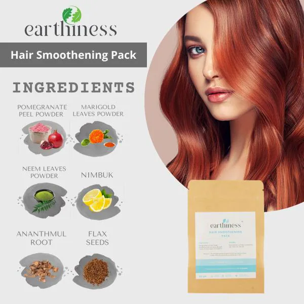 Earthiness Hair Smoothening Pack - 100 gm - JioMart