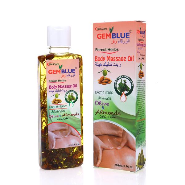 Gemblue Biocare Olive & Almonds Massage Oil, 200ml JioMart