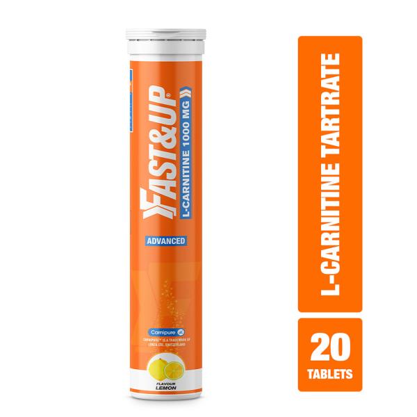 Fast&Up LCarnitine Tartrate 1000mg, Helps Burn Fat,Energy Booster