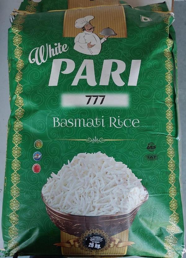 WHITE PARI 777 BIRYANI BASMATI RICE 26KG JioMart