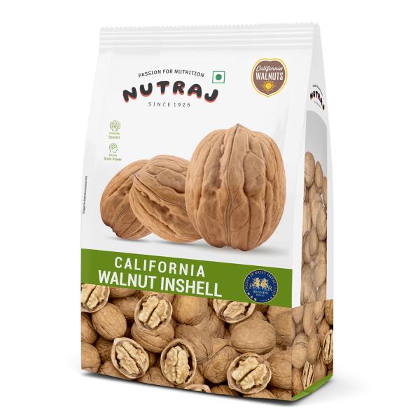 Nutraj California Walnuts InShell 1 kg (500gm x 2) JioMart