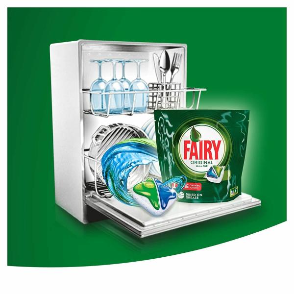 Fairy Original AllinOne Regular Dishwasher Tablets 84 Tablets JioMart