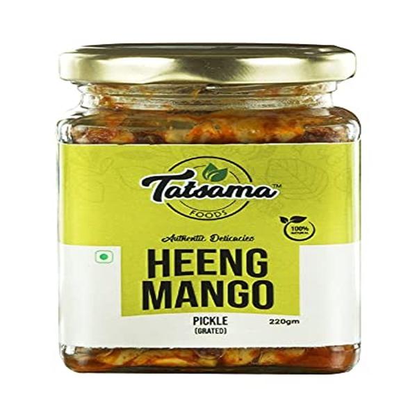 Tatsama Foods Heeng Mango Pickle 220 gm Oil Free No