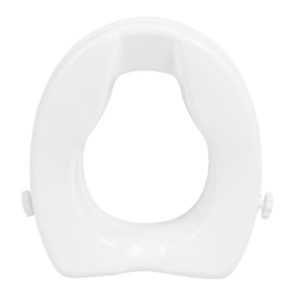 entros Raised 6 Inch Toilet Seat, Silver JioMart