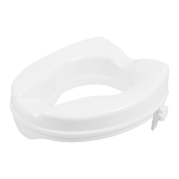 entros Raised 6 Inch Toilet Seat, Silver JioMart