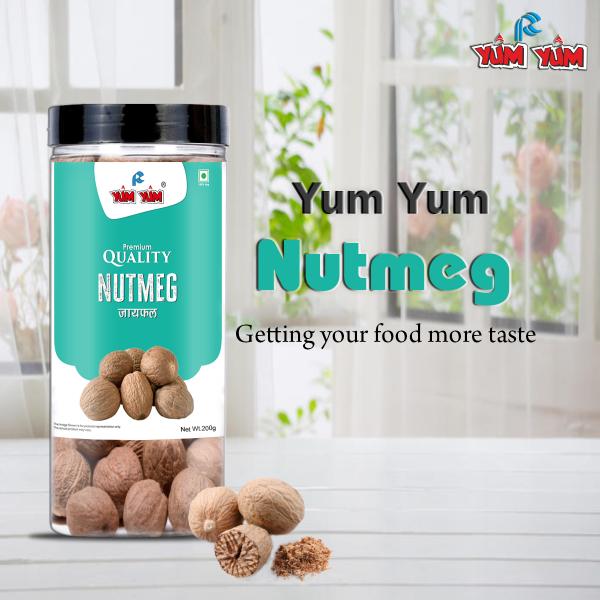 YUM YUM Whole Jaiphal Nutmeg 200 g JioMart