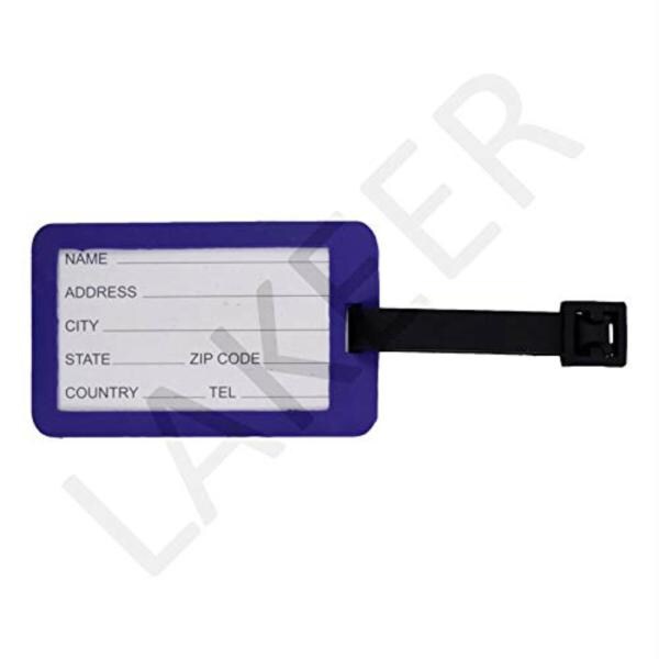 Lakeer Luggage Identification Tags for Bags/Backpacks and Suitcase with
