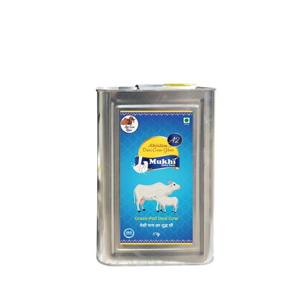 Mukhia Amrutam A2 Desi cow Ghee certified A2 Ghee 5 Kg JioMart