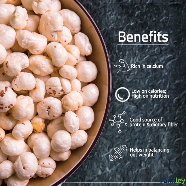 Farmley Handpicked Gold Makhana ( Fox Nuts) 250g JioMart