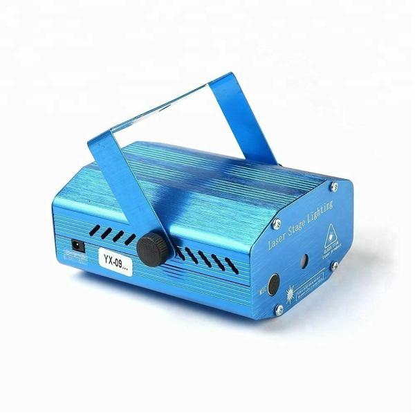 SM GOLD Mini Laser Projector Stage Lighting Sound Activated Laser Light